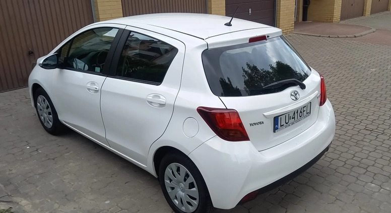 Toyota Yaris cena 25800 przebieg: 202289, rok produkcji 2017 z Lublin małe 191